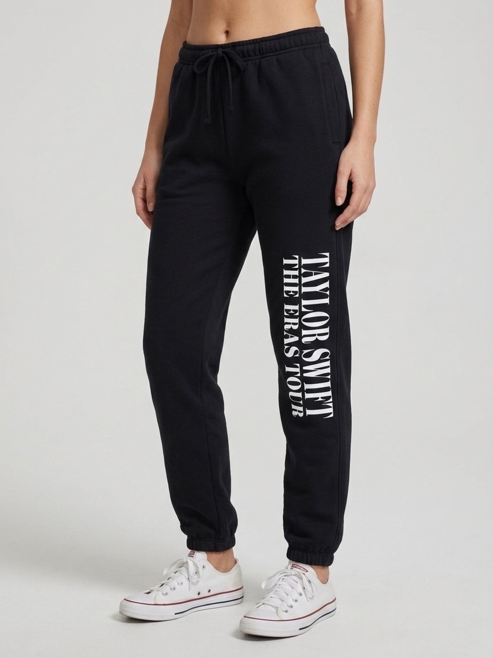Taylor Swift The Eras Tour Black Jogger Sweatpants Official Tour Merch Medium
